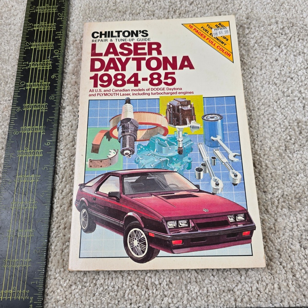 Chilton Repair Manual‎ 1984-85 Dodge Daytona Plymouth Laser 7563